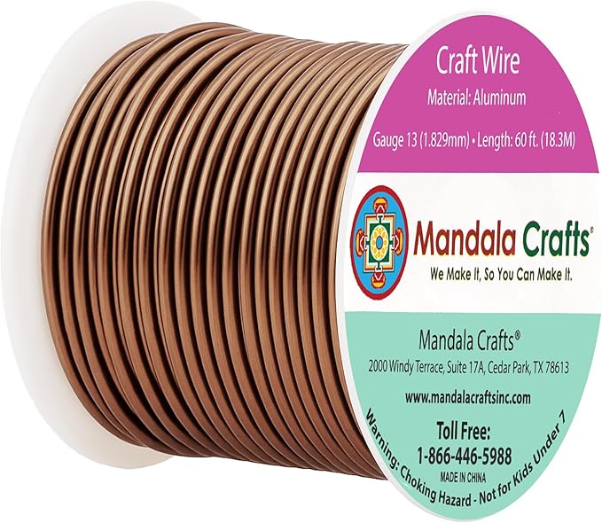 Mandala Crafts 13 Gauge Anodized Aluminum Craft Wire - Image 2