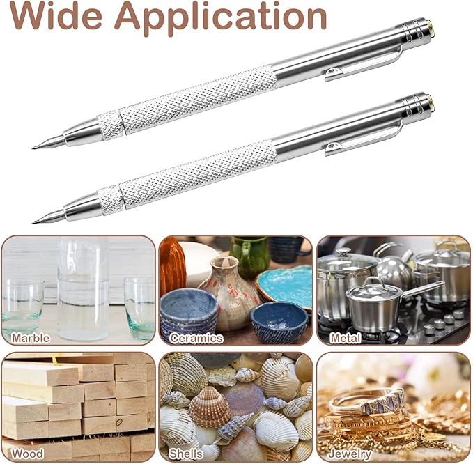 2Pcs Tungsten Carbide Tip Scriber - Image 7