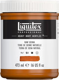 Liquitex Professional Heavy Body Acrylic Paint, 16-oz Pot, Raw Sienna by Liquitex