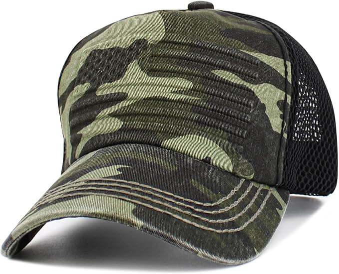 KBETHOS Flag USA America Military Thin Blue Line Thin Red Line Vintage Distressed Baseball Cap Dad Hat Unisex Adjustable…