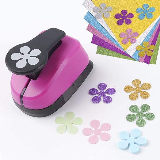 Heart Punch, Flower Hole Punches, Flower Punch, Flowers Paper Punches, 1 inch - Image 6