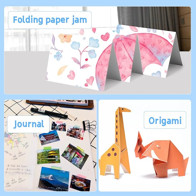 9 PCS Bone Folder and Scoring Tool Plastic Paper Folding Tool Bone Origami - Image 7