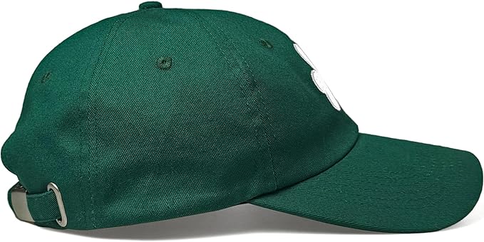 St Patricks Day hat Green Baseball Cap Shamrock Embroidered for man Women Funny