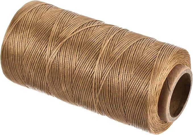 MECCANIXITY Waxed Thread, 197 Yard 1mm 210D Flat Wax Thread Polyester Waxed by MECCANIXITY