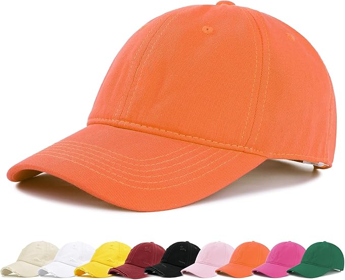Komorebi Baseball Cap Women Men Vintage Washed Distressed Hats Adjusted Cotton Dad Hat Adjustable Trucker Headwear