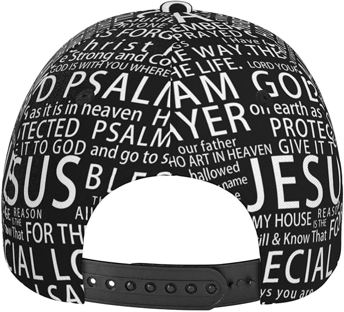 Jesus Baseball Cap Christian Trucker Hat Easter Hats Religion Snapback Cap Adjustable for Women Men