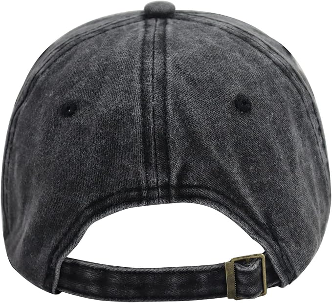 Lake Life Hats for Women Men, Funny Adjustable Washed Cotton Embroidered Summer Vacation Sun Baseball Cap