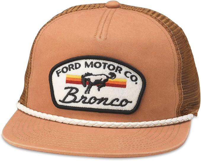 AMERICAN NEEDLE Ford Bronco Patch Unisex Adjustable Snapback Baseball Hat