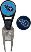 NFL CVX Ball Mark Repair Tool & 2 Ball Markers