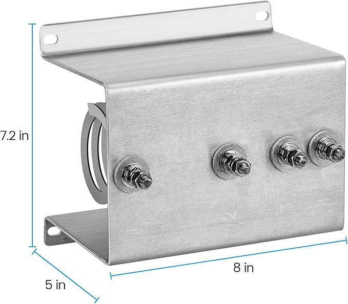 Golf Cart Edge Resistor Assembly to Replace Old Original of 28197G01 IPC, Designed for 1986-1990 EZ-GO Marathon Golf Cart with a Resistor Style Speed Controller, 0.3Ω Speed Controllers