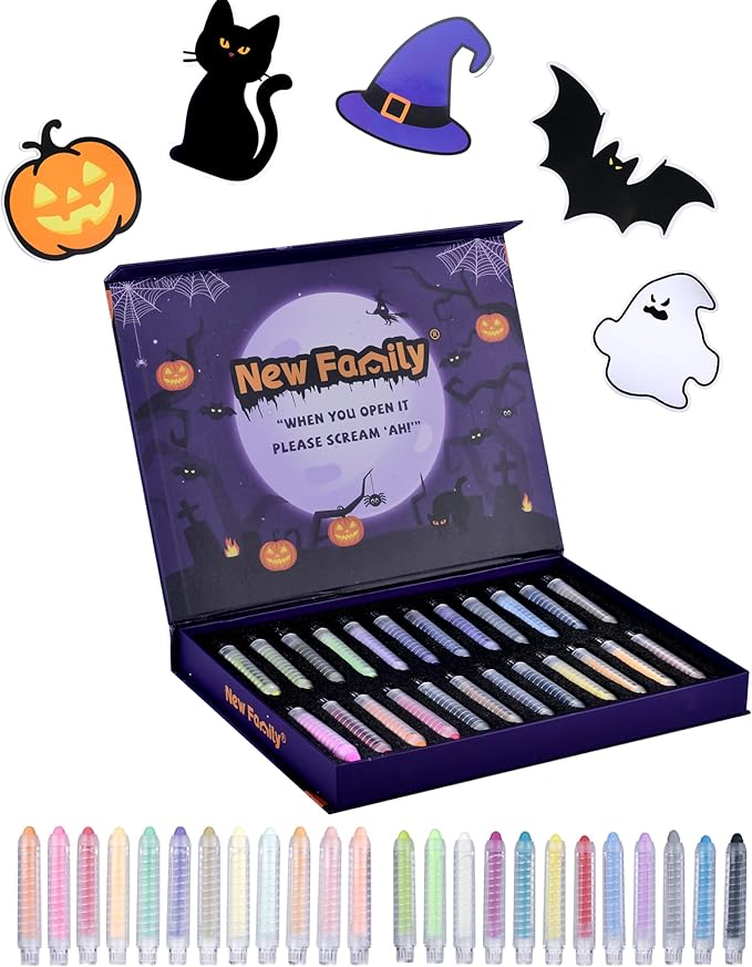 NewFamily Halloween Dustless Chalk Set - Image 8