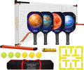 Zdgao Pickleball Set with Net for Driveway, 22 FT Regulation Size Pickle Ball by ZdgaoSportsLLC