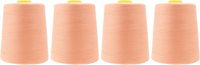 Mandala Crafts 4 Pack of Serger Threads Cones Spools by MandalaCrafts
