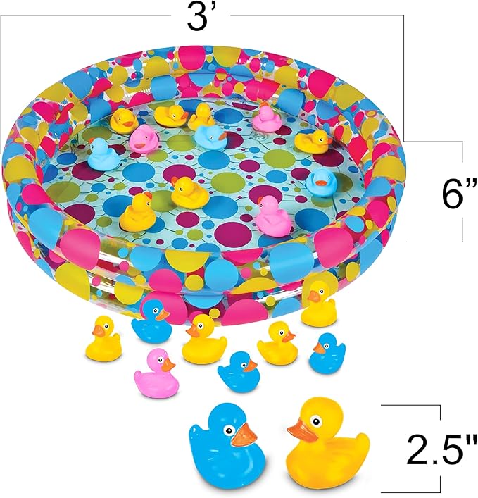 Gamie Duck’em Down Shooting Game, Carnival Duck Pond Game - Image 4