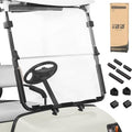 10L0L Golf Cart Windshield for Yamaha G22 (2003-2006) Models Gas or Electric Golf Cart (Clear/Tinted)