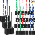 Shappy 24 Pieces Base Plugs with Tassels Heavy Duty Rubber Baseball Anchor Plug for Baseball Field Drill Softball Accessories