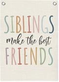 Kids Room Decor, Sisters Make The Best Friends, Boho Girls Bedroom Playroom by Unknown