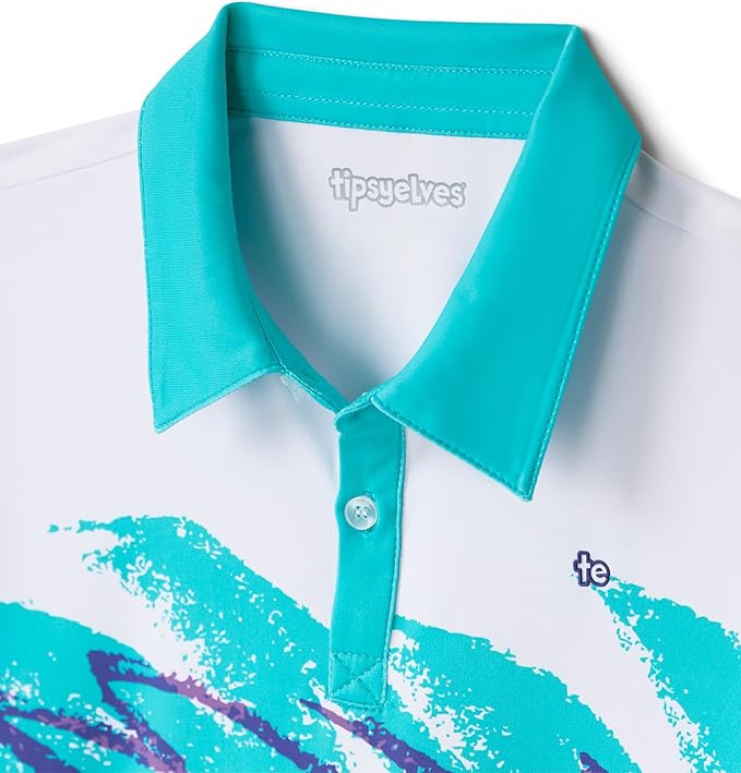 Tipsy Elves Kids and Toddlers Golf Shirts - Athletic Comfort Fit with Quick Dry Material