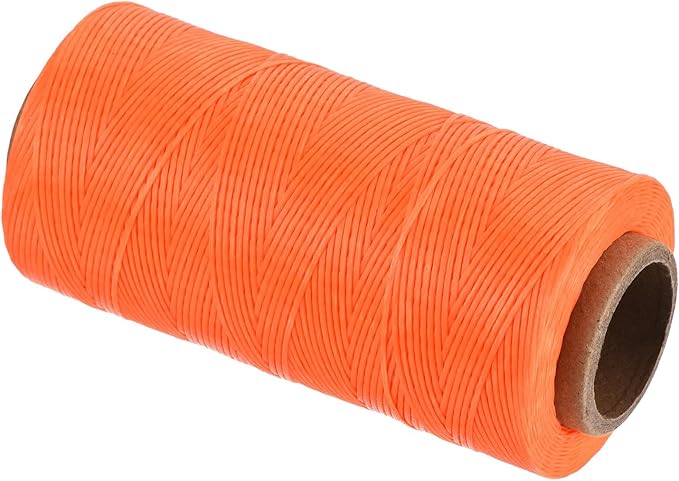MECCANIXITY Waxed Thread, 197 Yard 1mm 210D Flat Wax Thread Polyester Waxed by MECCANIXITY
