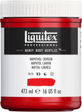 Liquitex Professional Heavy Body Acrylic Paint, 16-oz Pot, Naphthol Crimson by Liquitex