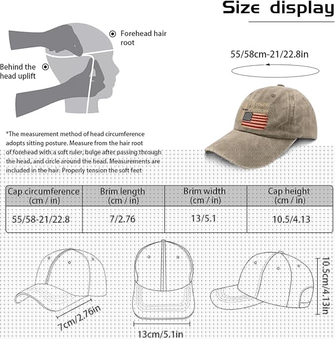 US 250 Years Freedoms 1776-2026 250th Birthday Embroidered Hats Garde Cap for Him