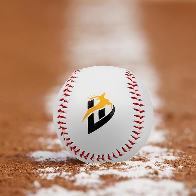 Baseballs, Practice Baseballs, Baseball for Youth Teenager/Adults Players Training Ball, Safe Throwing for Indoor/Outdoor, Batting Practice