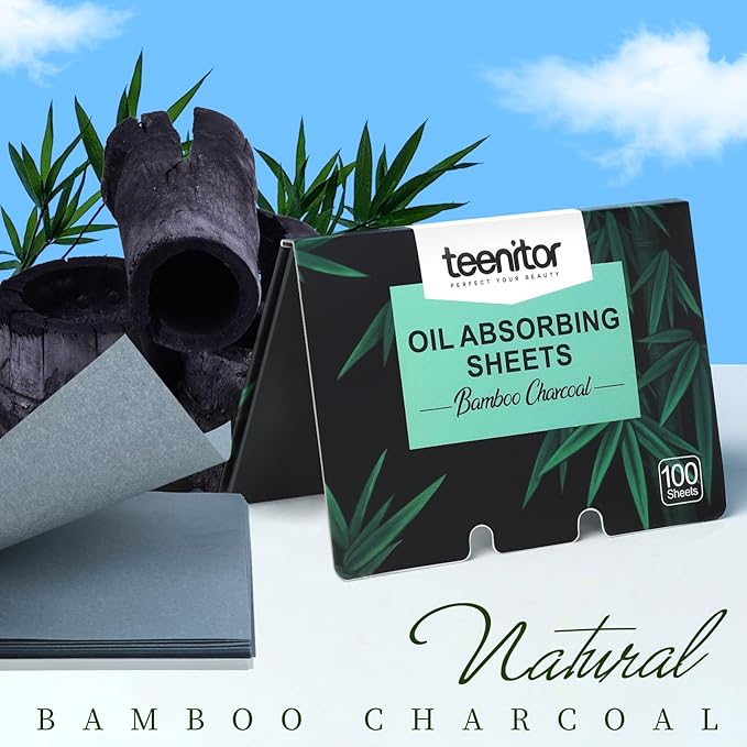 Teenitor Bamboo Charcoal Blotting Paper - Image 4