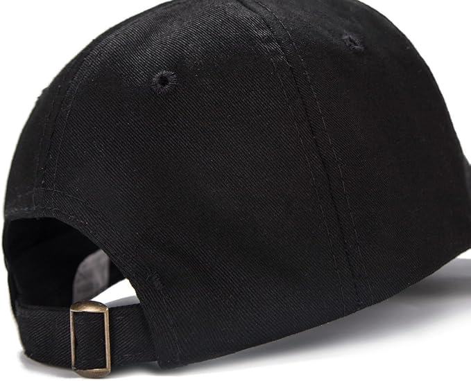 Edoneery Baseball Cap for Kids-Adjustable Washed Cotton Golf Toddler Hat for Boys & Girls