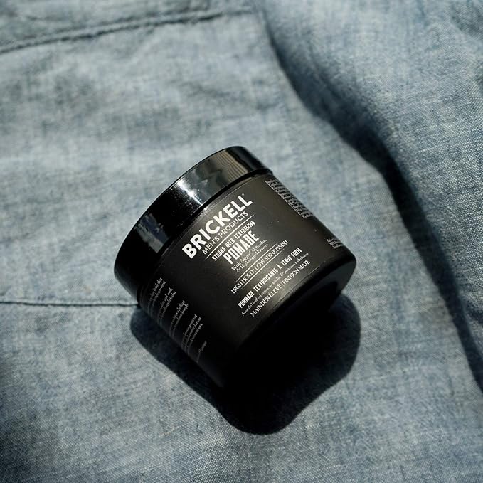 Brickell Men's Products Strong Hold Texturizing Pomade - Image 2