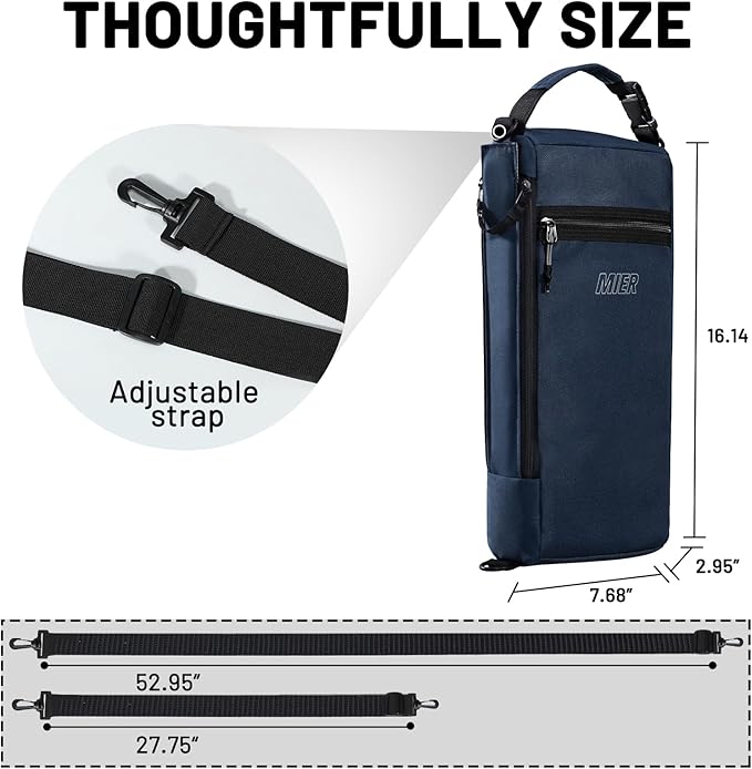MIER Golf Bag Cooler Insulated Soft Cooler Bag Golf Accessories for Men 9 Cans Portable Beer Cooler Sleeve for Picnic Beach Outdoor Activities
