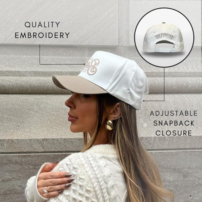 Vintage Faith & Forever Trucker Hat | Men & Women | Christian Cross Jesus Hats | Bachelorette Bride Hat | Cotton | Snapback