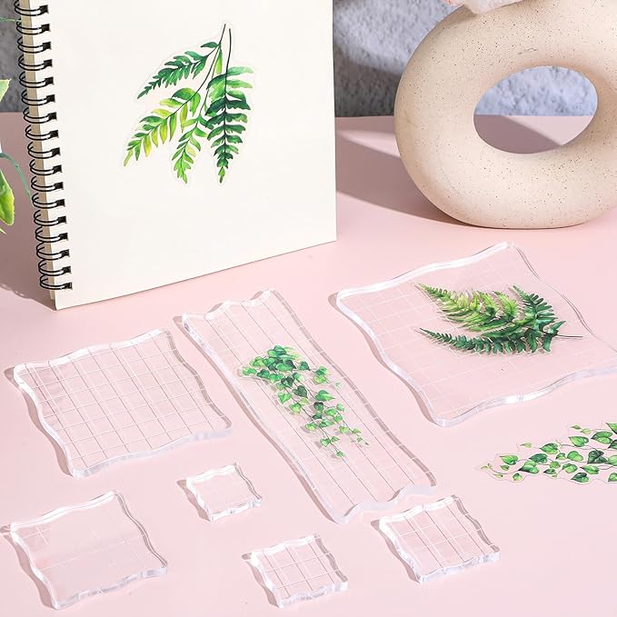 7PCS Acrylic Stamp Block - Image 5