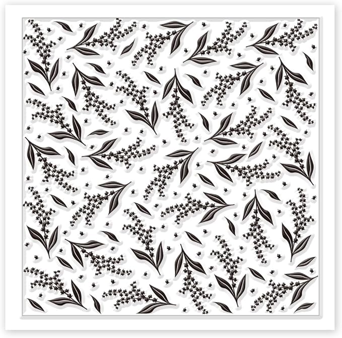 CHGCRAFT Lily of The Valley Polymer Clay Texture Sheets Flowers Silicone - Image 8