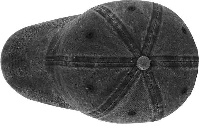 KBETHOS Classic Unisex Cotton Adjustable Low Crown Baseball Cap – Plain Dad Hat