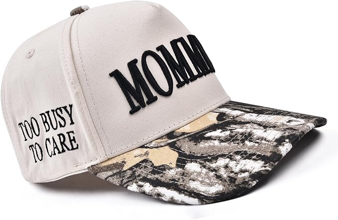 Mommin Trucker Hat,Vintage Two-Tone Women's Baseball Cap with Mama Hat Mothers Day Great Gifts for Mom Wife Stepmom