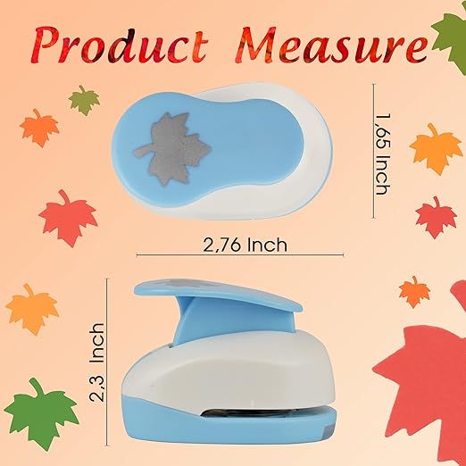 Maple Leaf Punch Cutter 1inch, Paper Punches, Craft Lever Punch Handmade - Image 3