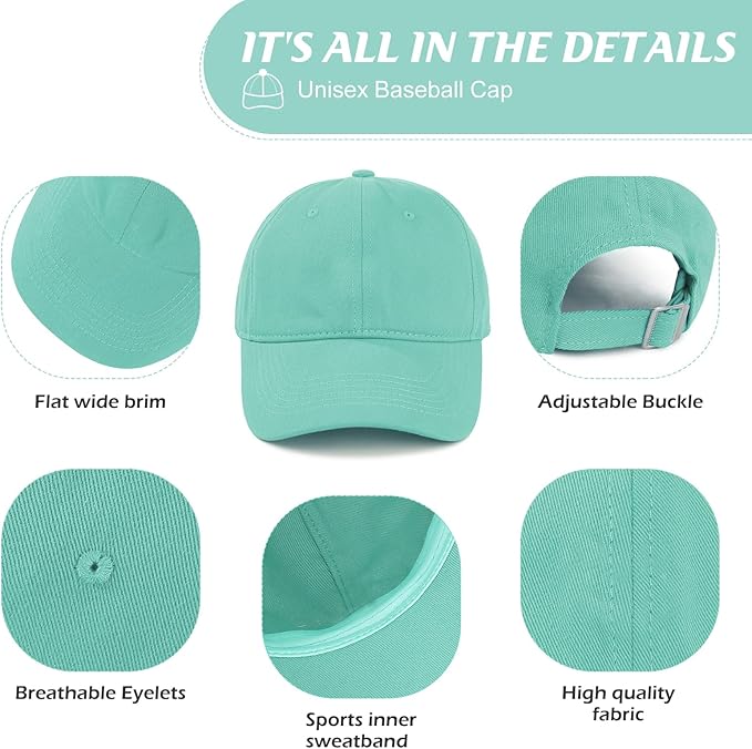 Baseball Cap for Women Men Golf Tennis Baseball Hat Youth Running hat Ponytail Cute Summer Ball Cap