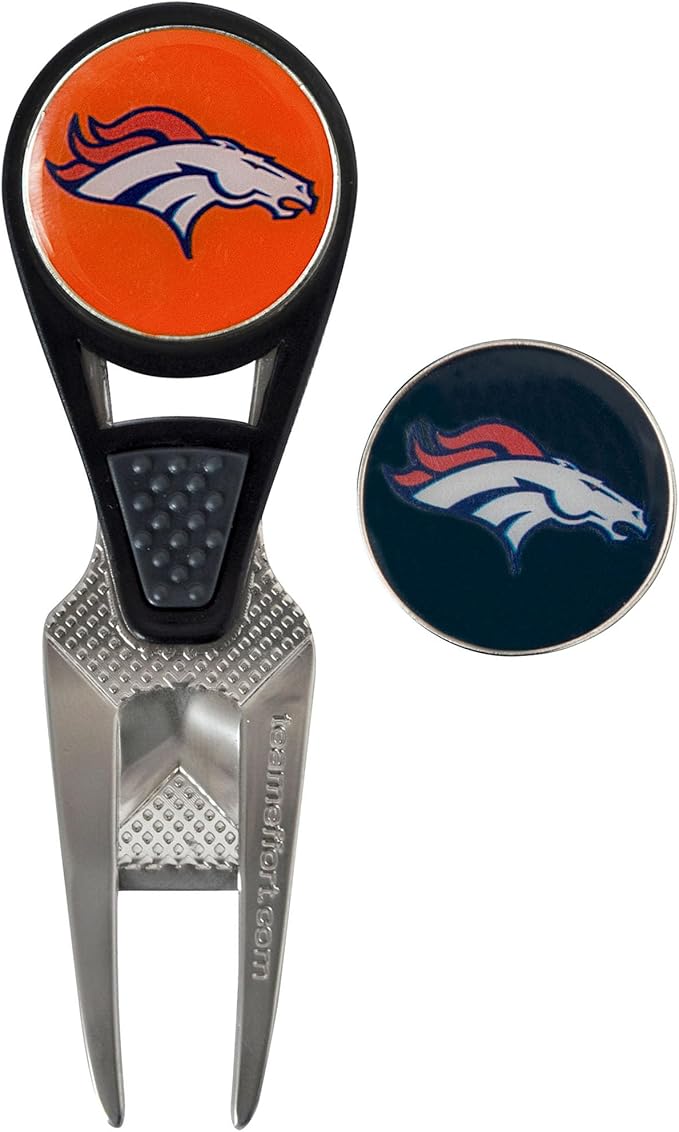 NFL CVX Ball Mark Repair Tool & 2 Ball Markers