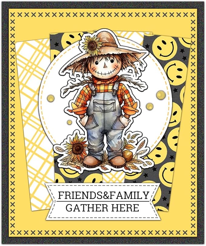 Halloween Clear Silicone stampReusable Stamp - Image 3