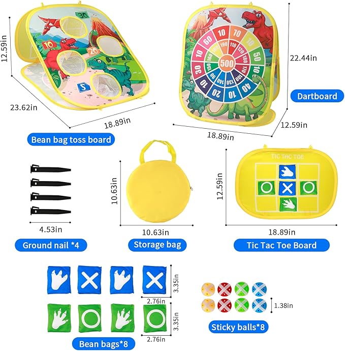 Bean Bag Toss Game Toy Indoor and Outdoor Toys - Image 5