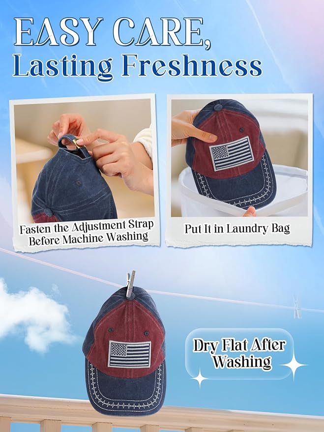 Biggun Trendy Embroidered Baseball Cap for Girls Women Men - Adjustable Soft Breathable Hats for Casual Wear