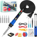 Soldering Iron Kit, 90W LED Digital Soldering Gun kit by Q-MINGSoldering