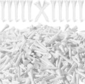 Mudder 2000 Pcs Bamboo Golf Tees Bulk Professional Golf Tees Reduce Friction Side Spin for Club Men Women Kids Accessories