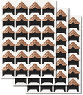 GOONAVI 15 Sheets 360 Pcs Rose-Gold Acid-Free Photo Corners Mounting Self by GOONAVI