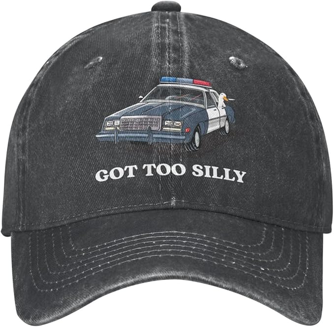 Funny Goose Hat Silly Goose On The Loose Hat Men Baseball Hats Funny Cap