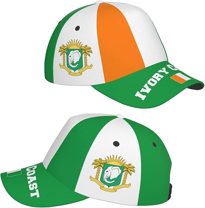 National Flags Baseball Cap for Men Women, Fashion Adjustable Sun Protection Visor Caps Trucker Hat Patriotic Caps