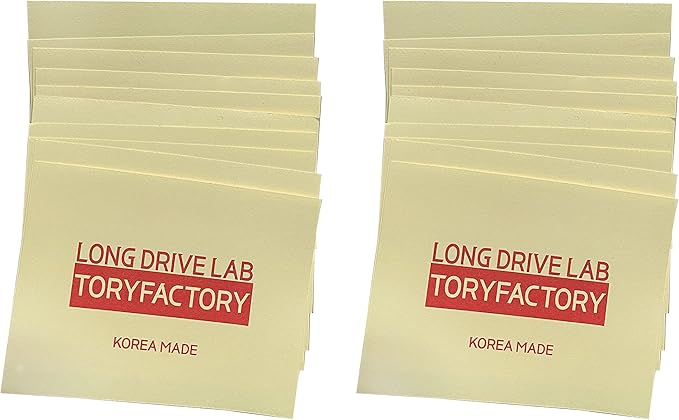Long Drive Cheat Key] Anti Slice & Hook Golf Film Protector - Non Slicing Increase Distance Reduce Spin Straight Shot Club Protect Golf Accessories