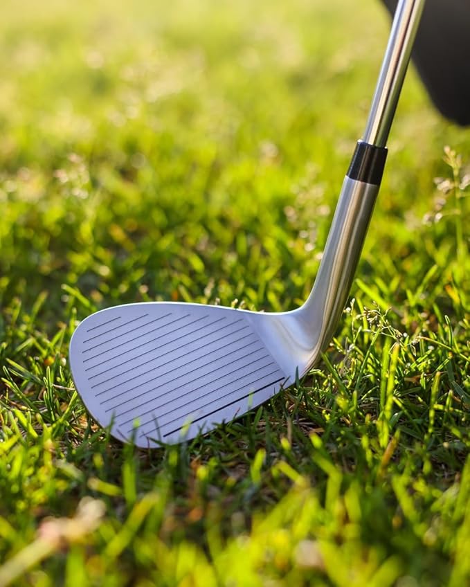 Premium CM-1 Golf Wedge Set or Individual Golf Wedges - Full Face Grooves + Milled Face Wedges, Singles or Set for Men Lob, Gap, Sand Wedged 50/52/54/56/58/60 Degree Clubs