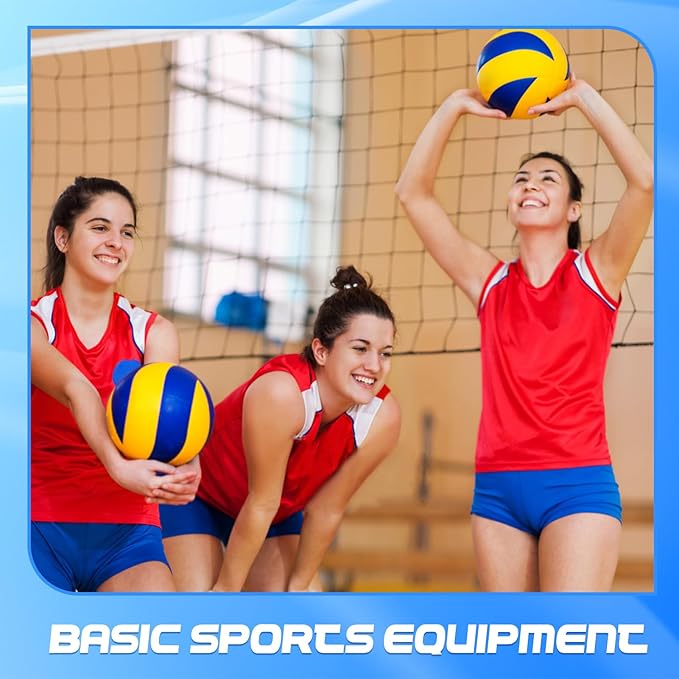 Olgaa 16 Pcs Volleyball Water Bottle Bulk 20 oz Volleyball Reusable Water Drink Bottles Sports Volleyball Accessories for Party Favor Players Lovers Team Gifts (Volleyball)