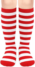 Olreco 1 Pack Toddler Kids Youth Soccer Socks Girls Boys Baseball Socks Youth Knee High Softball Football Accessories Cotton